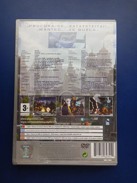 Ratchet & Clank 1 para PS2