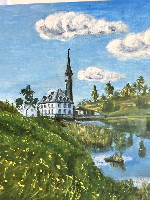 Картина 35х60  маслом на подрамнике