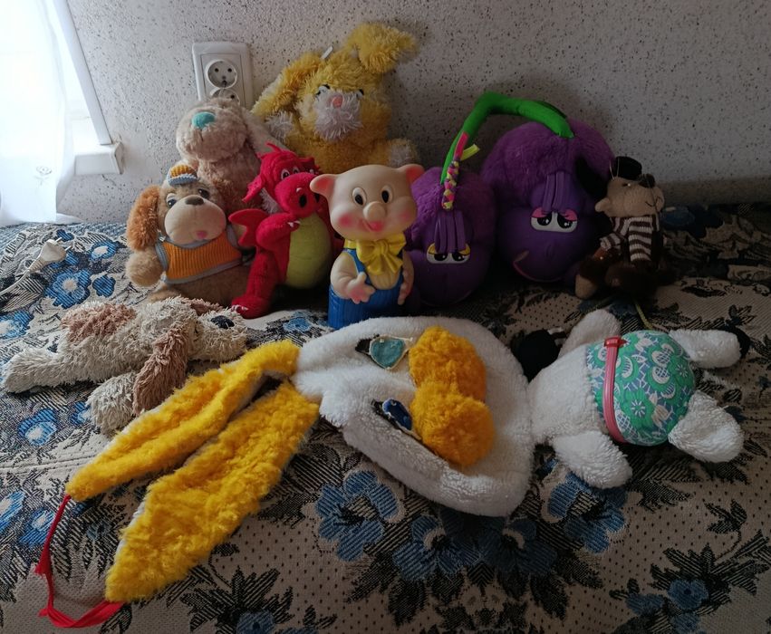 Мягкие игрушкм времён СССР