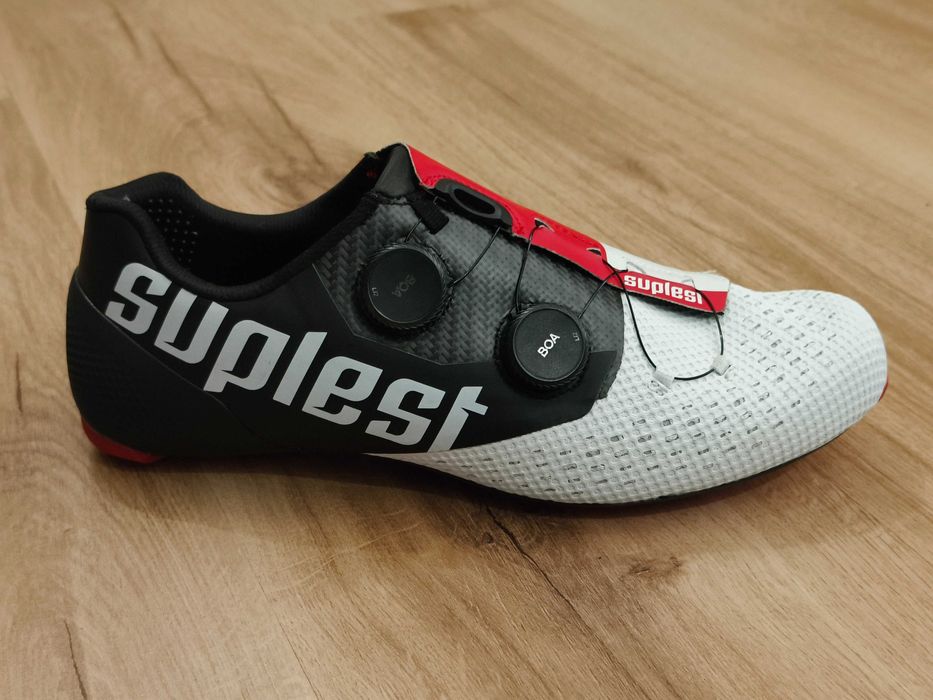 Sapatos de estrada Suplest Edge+ 2.0 Road Pro Carbon "Novos"