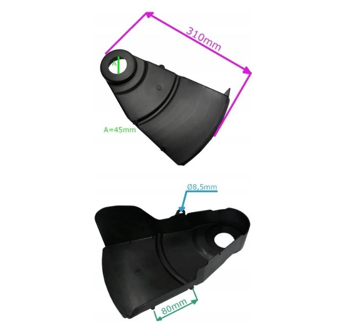 Obudowa osłona Paska Napęd Husar German Agroparts Tb * 5 * 1 * S * 1 *