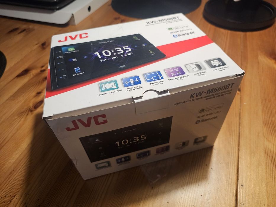 Radioodtwarzacz multimedialny JVC KW-M560BT 2din