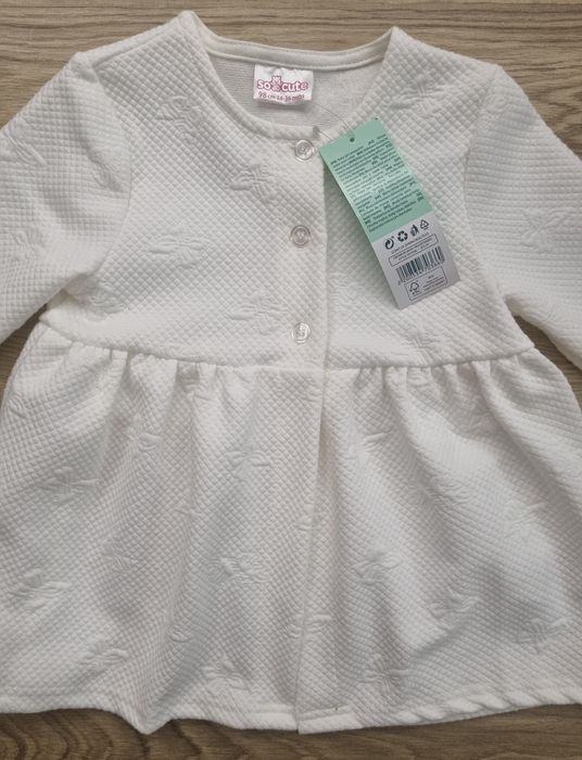 2 x Płaszczyk dziewczęcy rozm. 98 / So Cute / Bliźniaczki
Kurtki nowe,