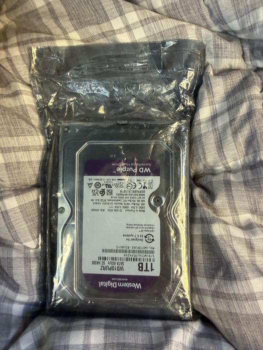 Disco HDD WD Purple 1TB WD10PURZ – NOVO