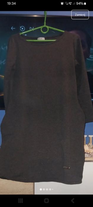 Tunika krótka sukienka S/M 95 bawełny