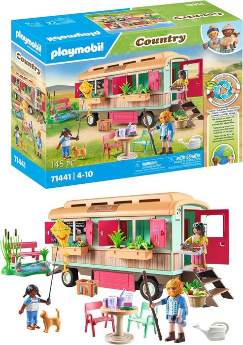 Playmobil Country 71441 Przytulna Kawiarenka W Wagonie