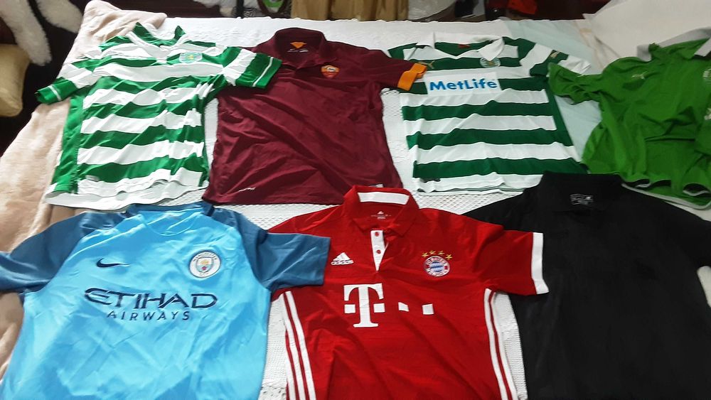 Camisolas originais de futebol colecção a partir 30€