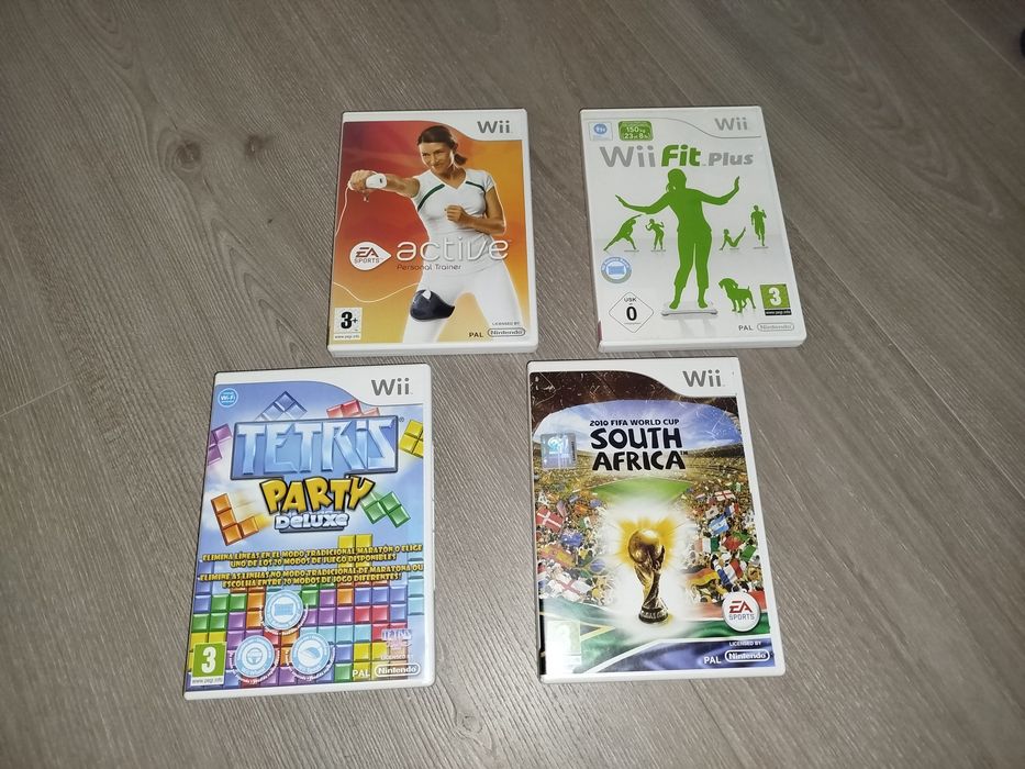 4 jogos Wii novos