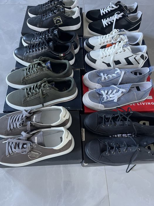 Кеди Diesel,Trussardi,Armani,KL