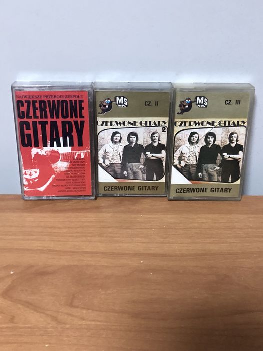 Czerwone gitary 3 kasety , zestaw