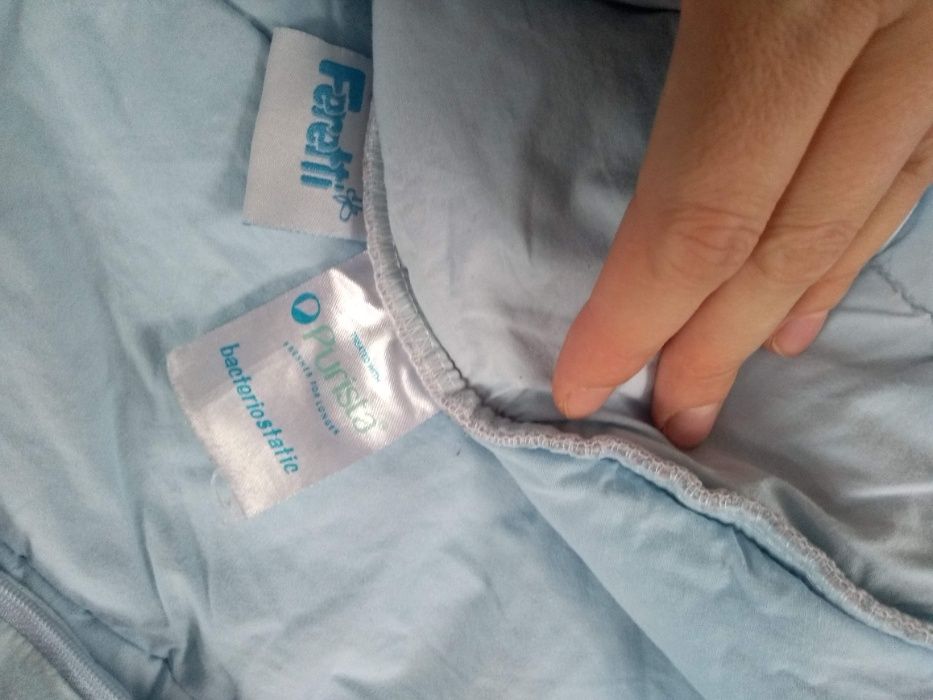 Ochraniacz i Śpiworki rozm. 80 niebieski różowy