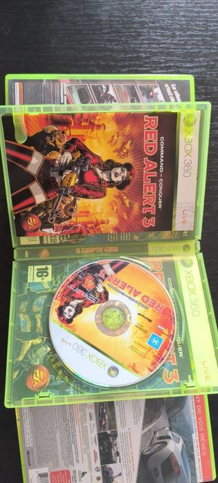 Red alert 3/Project gotham racing 4/Forza motorsport 3 Xbox 360
