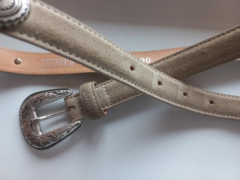 Closed  замшевый оригинальный ремень