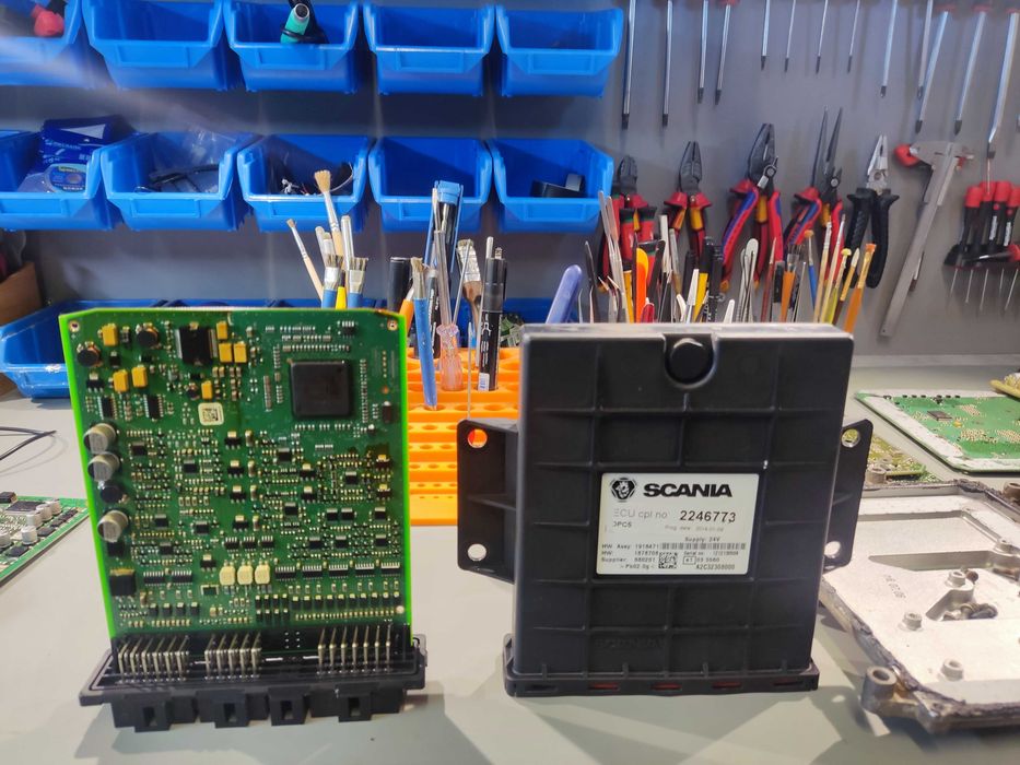 Sterownik skrzyni biegów Scania OPC4 OPC5