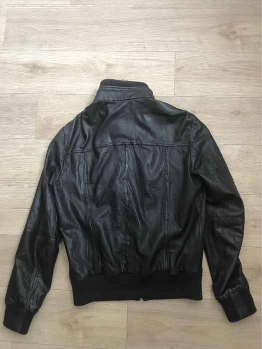 Шкіряна куртка Zara, чоловіча