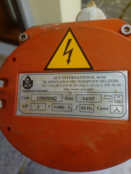 Resistência eletrica para termocumulador