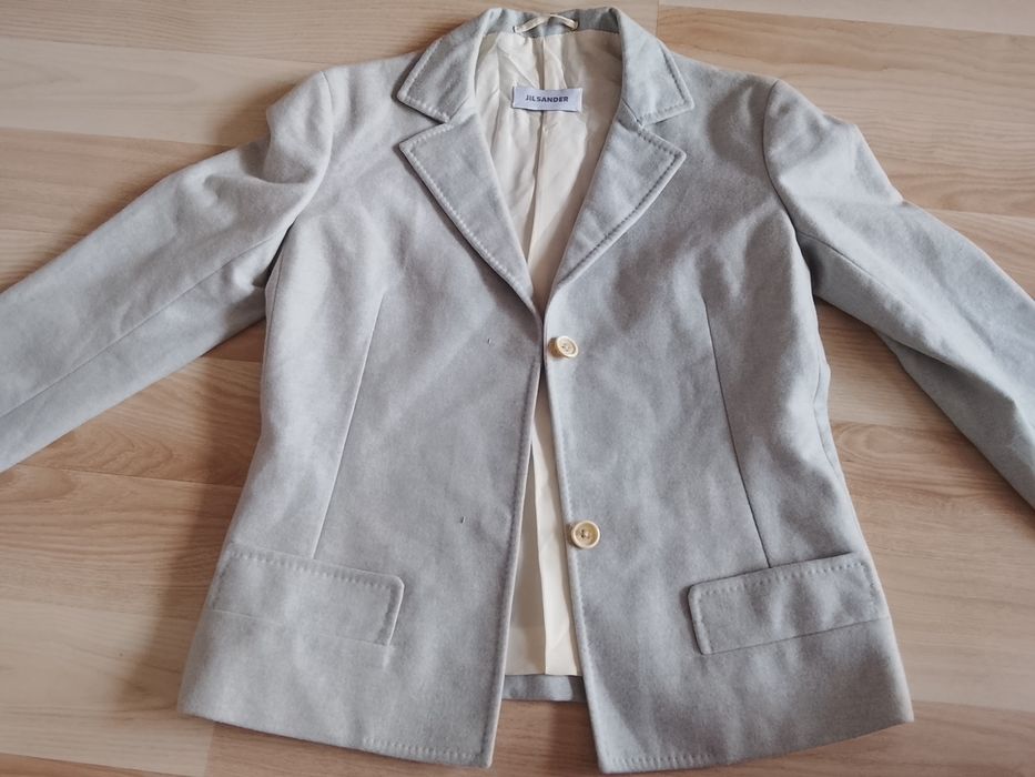 Jil Sander oryginalna marynarka XS kaszmir