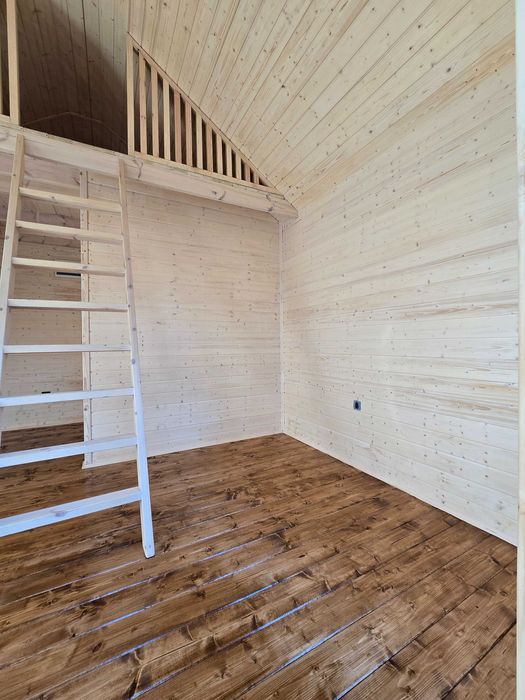 Domek drewniany typu STODOŁA 24m² – komfort, design i szybki montaż!