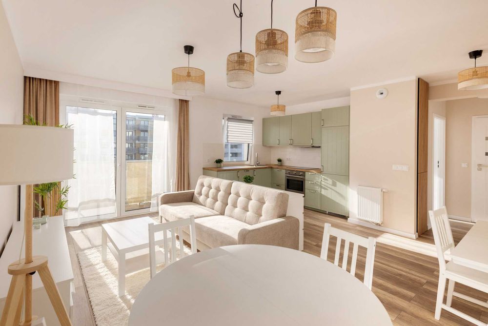 2 Pokoje 48m2 | Balkon | Nowe Budownictwo | al. Karkonoska | ul. Braterska | Przyjaźni | KRZYKI