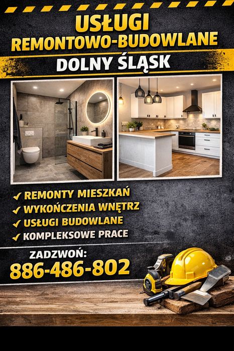 Usługi remontowo budowlane