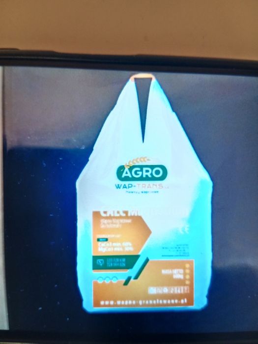 Wapno granulowane kredowe i magnezowe