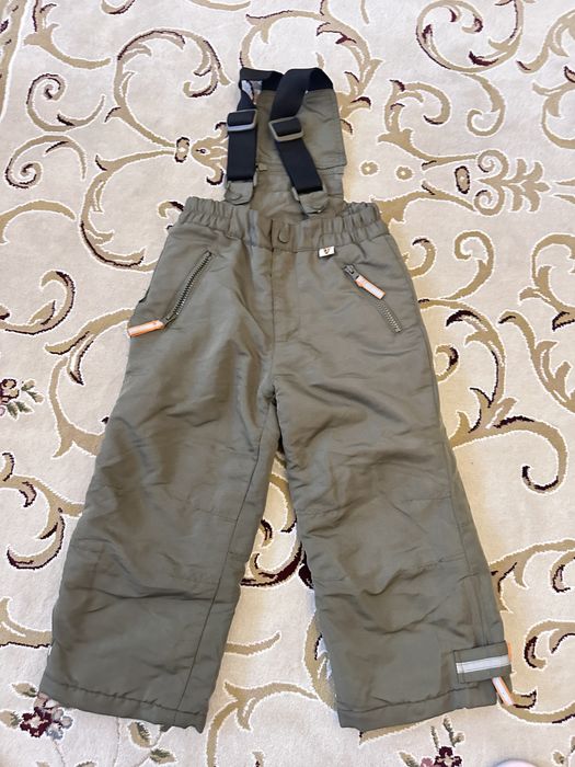 Дитячі зимові штани на підтяжках