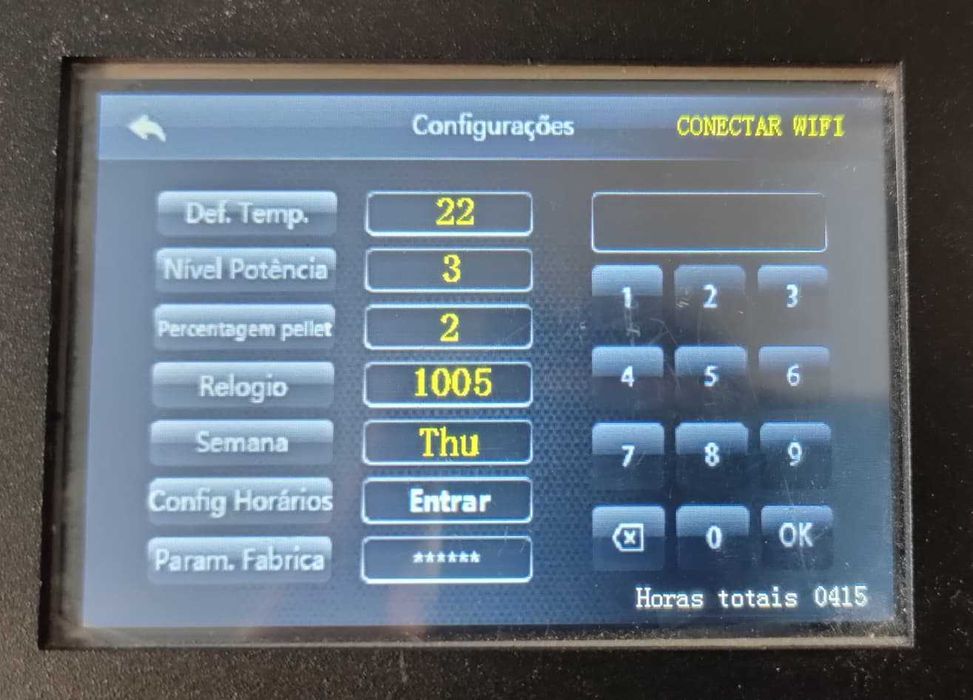 Salamandra Pellets Ecotermal Perfect 7,5 kW e/ou Tubagem