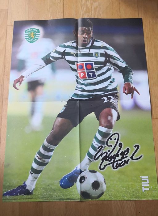 9 Posters Jogadores Sporting - Época 2007/2008 - Jornal O Jogo