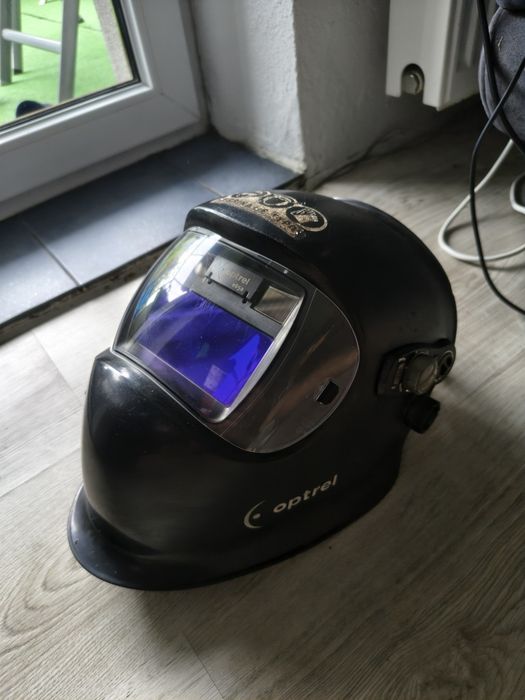 Maska, przyłbica spawalnicza Optrel e650 sprawna, tanio