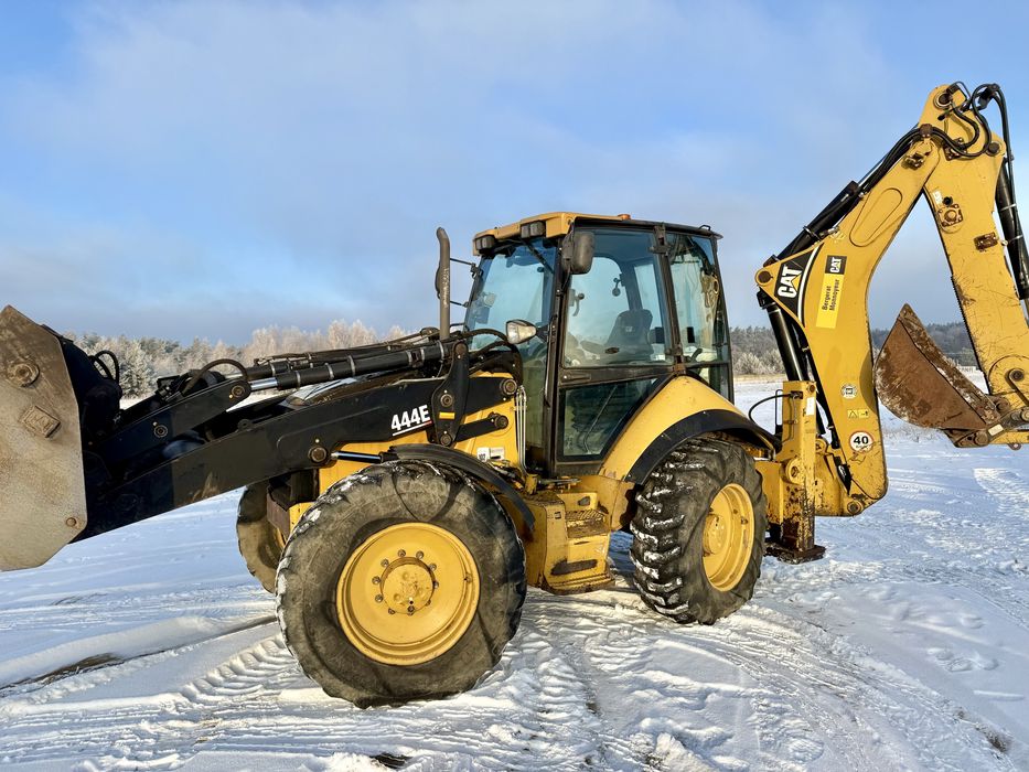 Cat 444E klima 5 biegow caterpillar 444e 434e koparko ładowarka 4cx