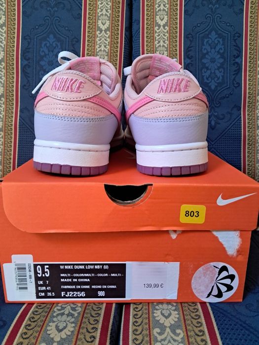 Nike Dunk Low Rosa como novas