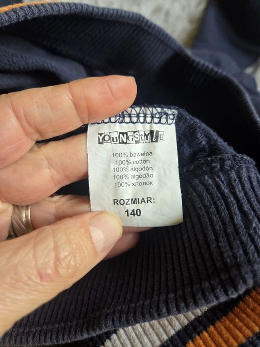 Bluza bawełniana r. 140 Young Style stan bdb