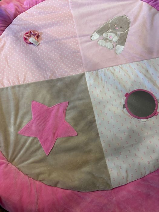 Mata edukacyjna różowa