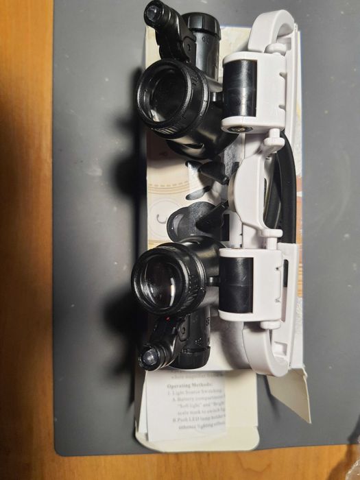 Бінокулярні окуляри для пайки, ювелірного ремонту зі змінними лінзами