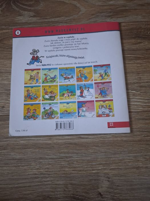 Książeczka "Zuzia w szpitalu"