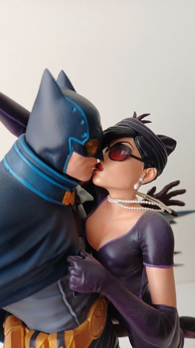 Diorama Batman vs Catwoman DC Comics