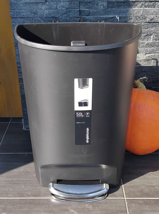 Nowy kosz na śmieci Simplehuman 50L