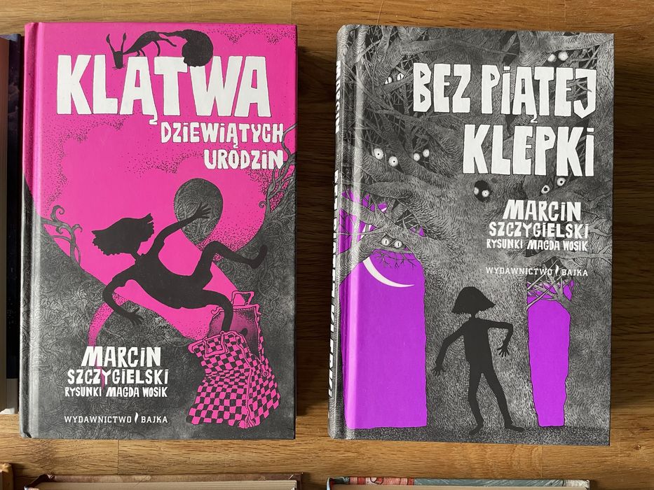 6 x Książka Marcin Szczygielski Klątwa, Teatr, Arka, Weronika