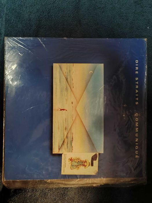 disco vinil Dire Straits - Communiqué (LP) + Tunnel Of Love (single)