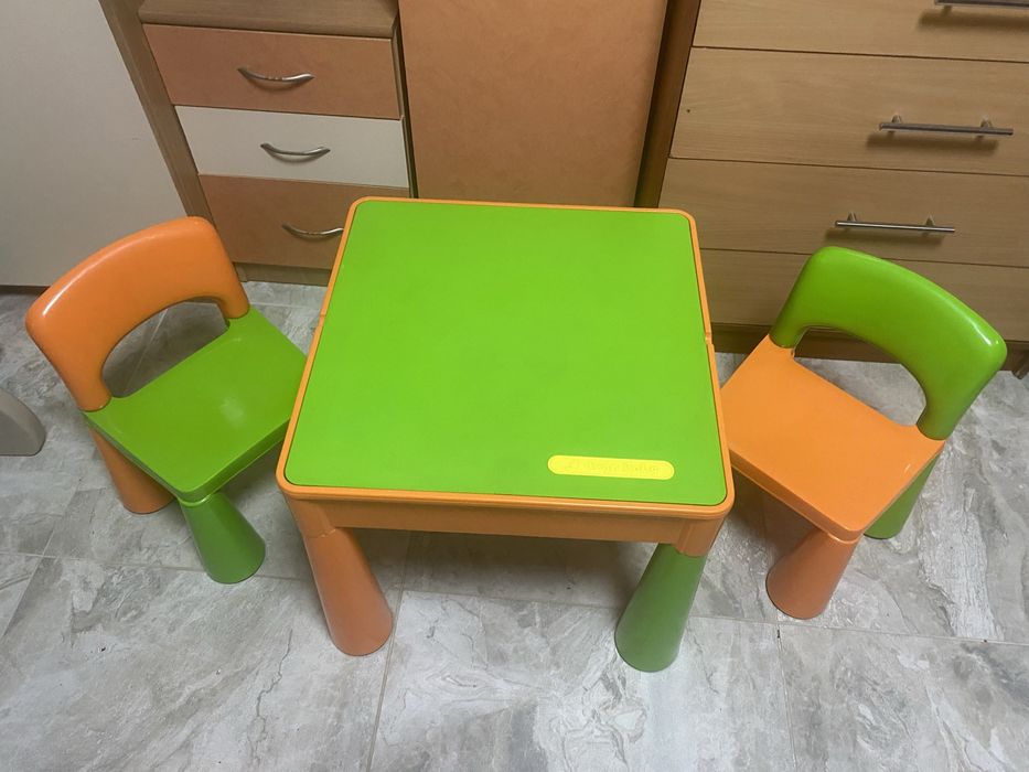 Tega комплект стол + 2 стула Mamut (Тэга Мамут)