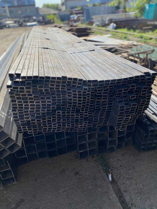 Труба профильная 20х20мм. - 120х120мм. 1-2 сорт, Металлопрокат.