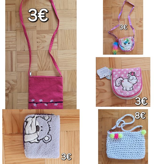 Carteiras para menina