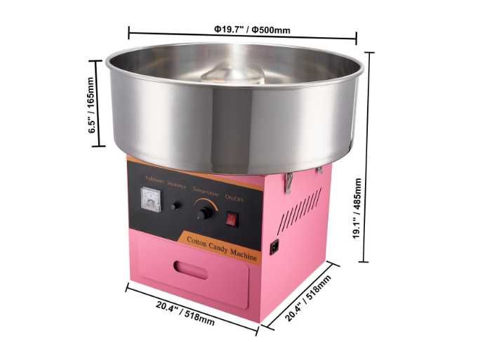 Elektryczna Komercyjna Maszyna do Waty Cukrowej *DARMOWA DOSTAWA*