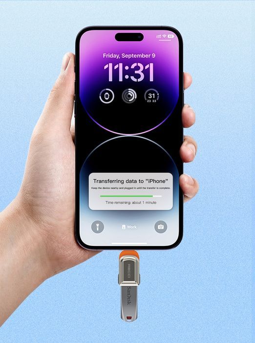 Adapter Do Iphone Lightning Do Otg Usb 3.0 Recci