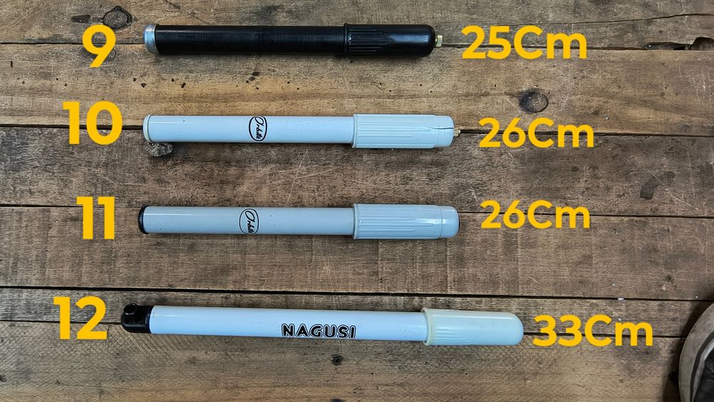 Bombas de ar bicicleta pasteleira/ciclismo/Órbita/vários tamanhos