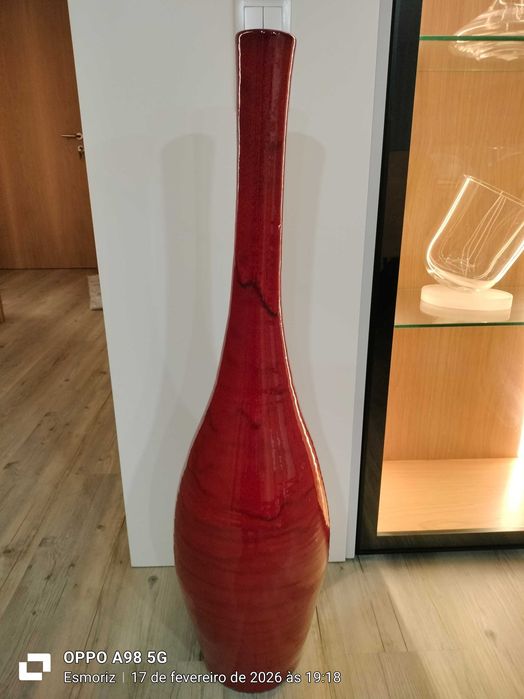 Jarrão decoração vermelho