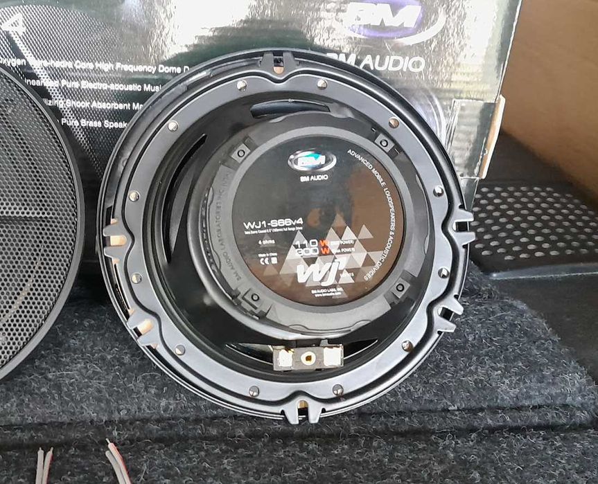 Boschman s66 audio колонки 2х полосні 16см динаміки