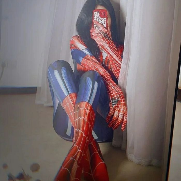 Fato Mulher Aranha Cosplay