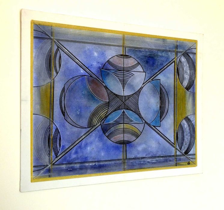 Vitral - Olhares    -  Arte Abstrata