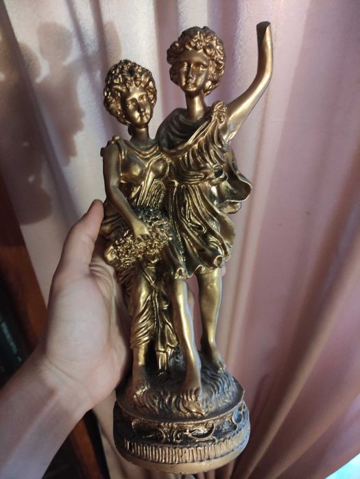 Статуетка золота / бронзова Римляни  смола